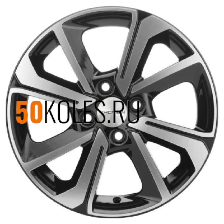 6x15/4x100 ET37 D60.1 KHW1501 (XRay) Black-FP