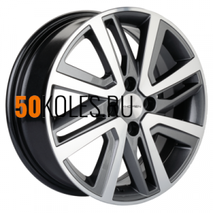 6x16/4x100 ET50 D60.1 KHW1609 (Vesta/Largus) Gray-FP