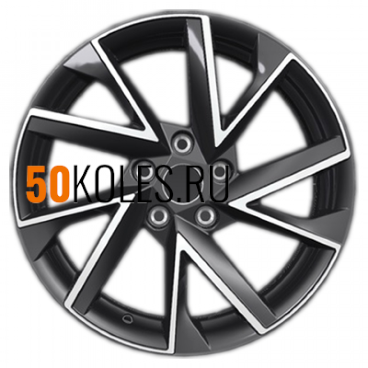 7x17/5x112 ET40 D57.1 KHW1714 (Kodiaq) Black-FP