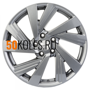 7.5x18/5x114.3 ET45 D66.1 KHW1801 (Teana/X-trail) Gray Khomen Wheels