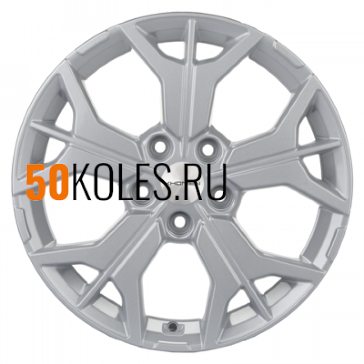 7x17/5x114.3 ET50 D67.1 KHW1715 (Seltos) F-Silver Khomen Wheels