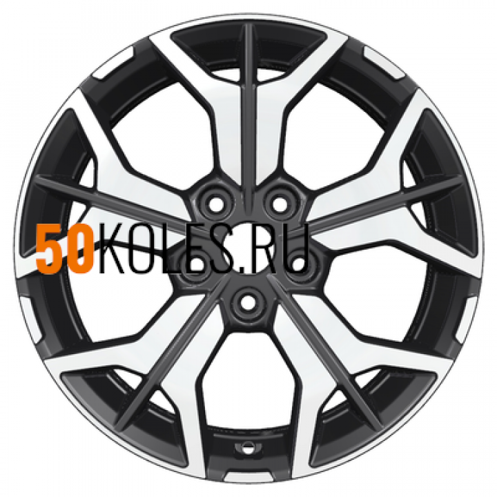 7x17/5x114.3 ET39 D60.1 KHW1715 (RAV4) Black-FP