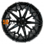 10x22/5x112 ET30 D66.6 ZEUS 2202 (X5/X6/X7/Cullinan) Black matt MR