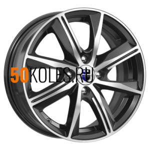 7x16/5x100 ET46 D57,1 Арнар-оригинал (КС904) Алмаз черный K&K