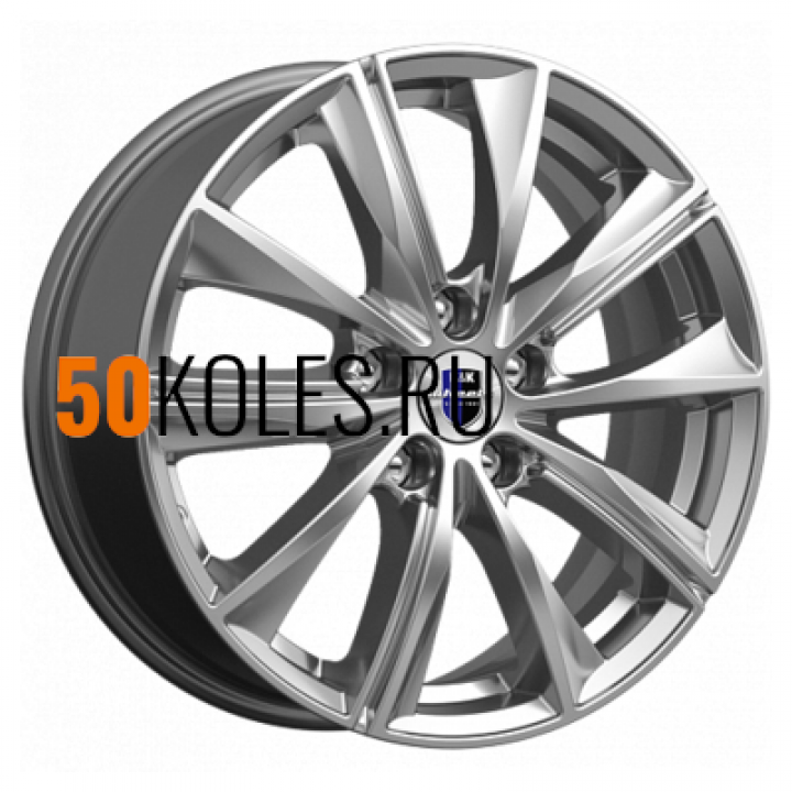 7x17/5x108 ET50 D63,35 Арнар (КС896) Дарк платинум K&K