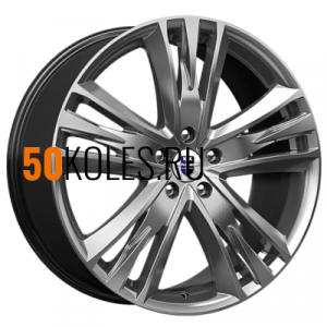 8.5x20/5x130 ET55 D71.6 Атлас (КС661M) Дарк платинум K&K