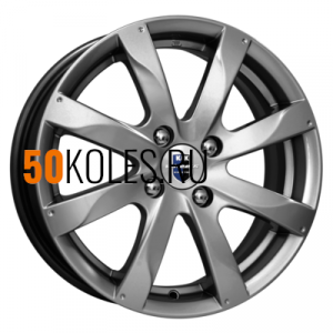 6x15/4x100 ET45 D54.1 Джемини-оригинал (КС617) Дарк платинум K&K