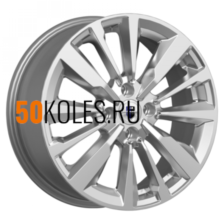 6,5x16/4x100 ET41 D60,1 Эрман (КС997) Дарк платинум K&K