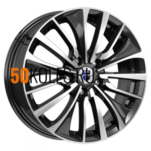 6,5x17/5x108 ET33 D60,1 Flanker (КС1097) Алмаз черный K&K