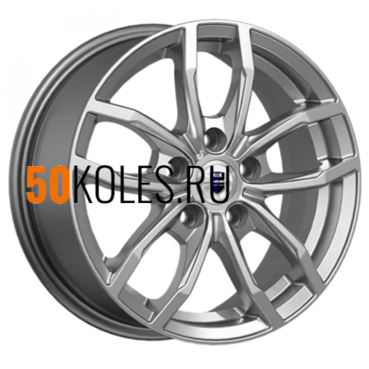 6.5x15/5x108 ET42 D67.1 Фрост (КС1048) Дарк платинум K&K