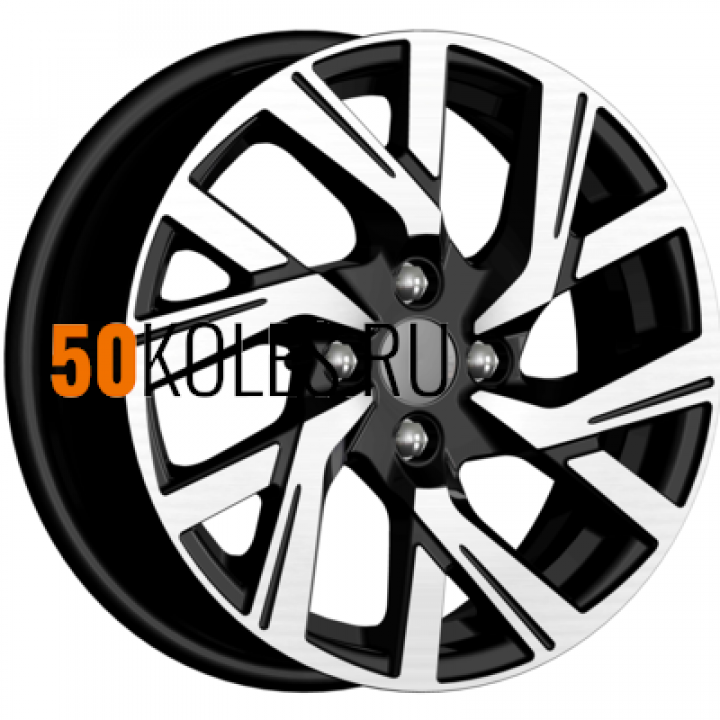 6x15/4x98 ET35 D58.5 КС1030 Алмаз черный K&K