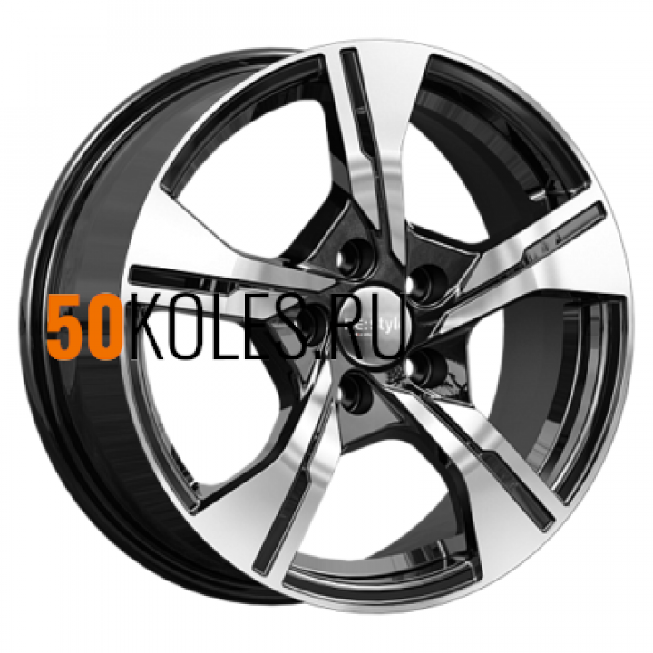 6.5x16/5x108 ET33 D60.1 КС1053 Алмаз черный K&K
