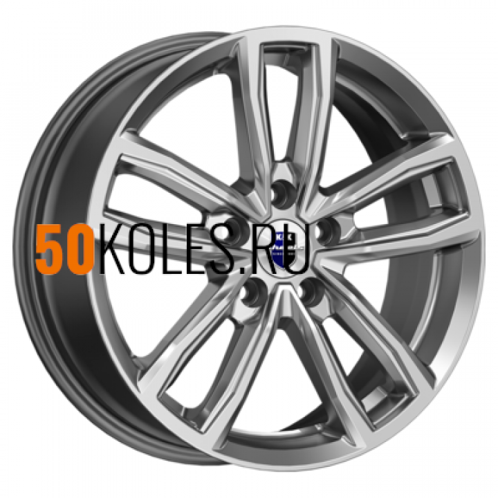 6.5x17/5x139.7 ET40 D98.1 Каланг (КС1086) Дарк платинум K&K