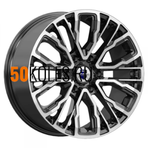 8.5x19/6x139.7 ET38 D67.1 Кортес (КС1102) Алмаз черный K&K