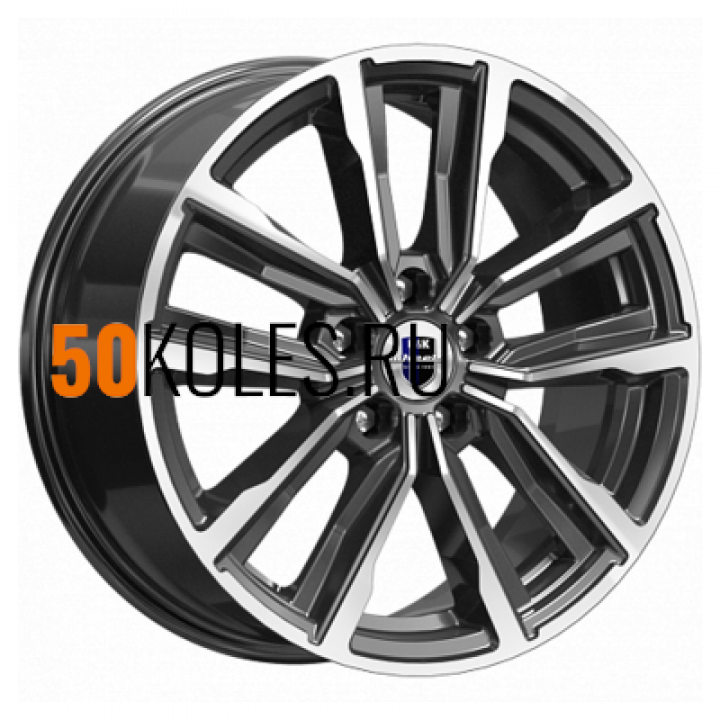 7.5x17/5x114.3 ET45 D67.1 Лацио (КС964) Алмаз черный