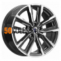 7.5x17/5x114.3 ET45 D67.1 Лацио (КС964) Алмаз черный