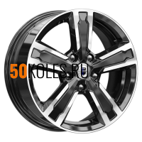 6.5x16/5x114.3 ET50 D66.1 Оклахома (КС998) Алмаз черный K&K