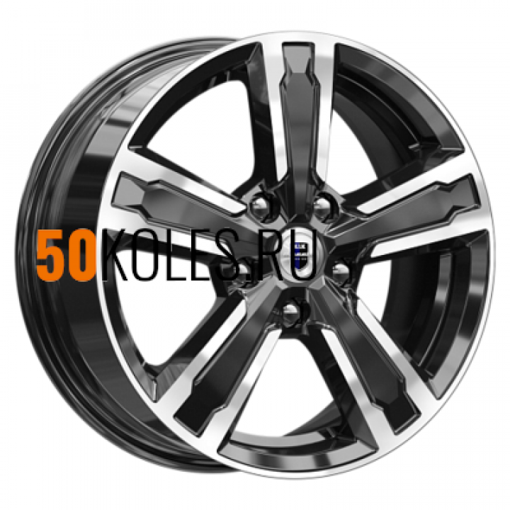 6.5x16/5x114.3 ET50 D66.1 Оклахома (КС998) Алмаз черный K&K