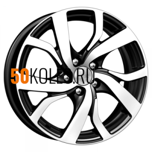 6.5x16/5x105 ET38 D56.6 Палермо-оригинал (КС607) Алмаз черный K&K