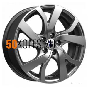 6.5x16/5x105 ET39 D56.6 Палермо-оригинал (КС607) Дарк платинум K&K