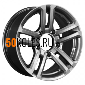 7x16/5x139.7 ET30 D98 Палладика (КС591М) Дарк платинум K&K
