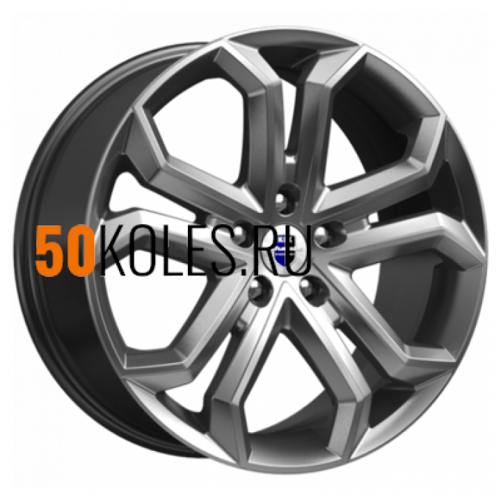 8.5x19/5x114.3 ET45 D67.1 Пандора (КС466) Дарк платинум K&K