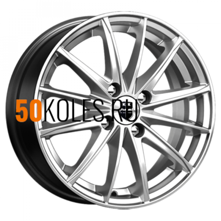 6x15/4x100 ET40 D60.1 Пойнт Бланк-оригинал (KC884) Дарк платинум