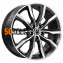 7.5x18/5x108 ET47 D60.1 Портер (КС906) Алмаз черный K&K
