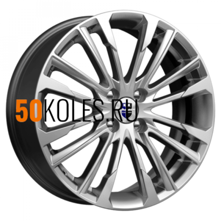 6.5x17/4x100 ET35 D67.1 Сильверстоун-оригинал (КС770) Сильвер