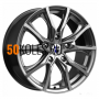 7.5x17/5x130 ET43 D71.6 Твист (КС697) Дарк платинум K&K