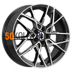 7x18/5x114,3 ET37 D66,6 Вудроф (КС1044) Алмаз черный K&K