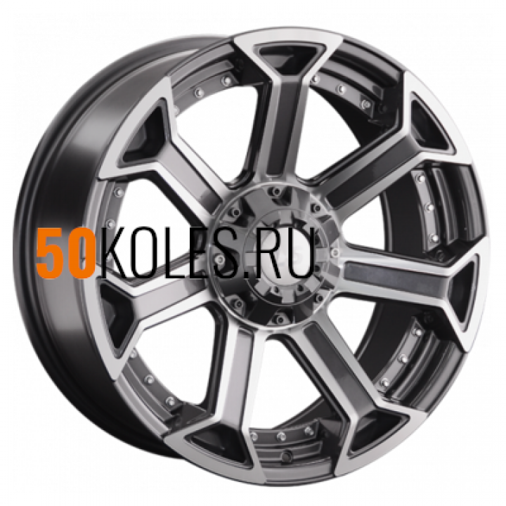 9x20/6x139,7 ET25 D100,1 1293 GMF (конус, Колпак+лого) LS