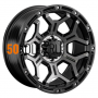 9x18/6x114.3 ET25 D67.1 RC68 BKF (конус. Колпак+лого) LS FlowForming