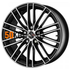 8x18/5x112 ET50 D57.1 Rapide Ice Black MAK
