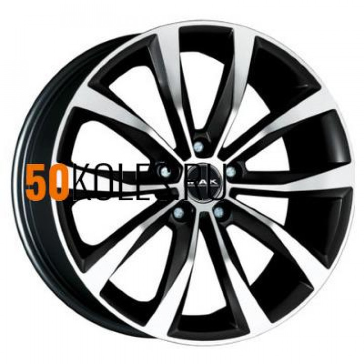 8x18/5x110 ET40 D65.1 Wolf Black mirror MAK