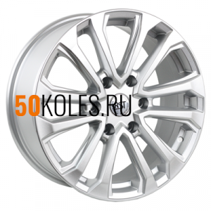 7.5x18/6x139.7 ET30 D106.1 R058 (Fortuner/Hilux) Silver