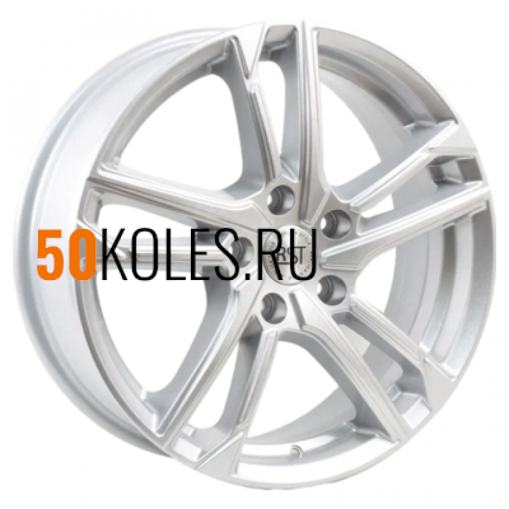6.5x17/5x114.3 ET40 D64.1 R197 (F7) Silver RST