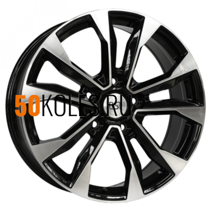 8,5x21/5x150 ET54 D110,1 R2107FF (Toyota Land Cruiser 200 Series Facelift [2015 .. 2023]) Black-FP FlowForming RST
