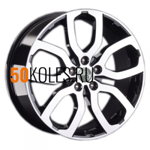 9,5x21/5x120 ET49 D72,6 LR7 BKF (пш, LR002) Replay