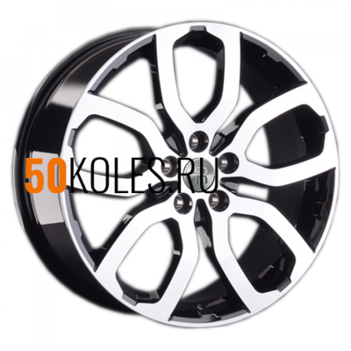 9,5x21/5x120 ET49 D72,6 LR7 BKF (пш, LR002) Replay