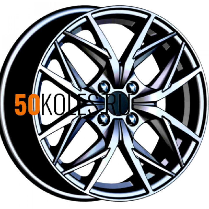 6,5x16/4x100 ET37 D60,1 Асти (КЛ377) графит СКАД