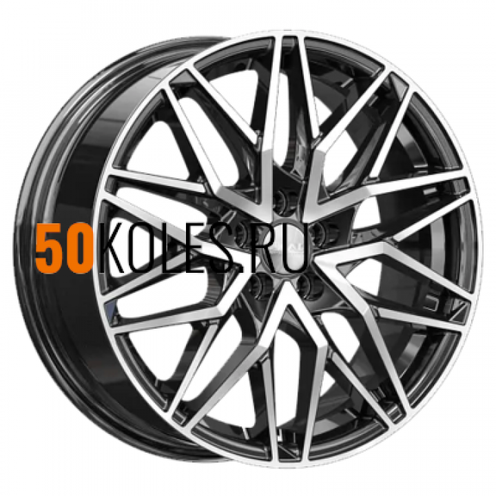 7x17/5x100 ET38 D57,1 Азимут (КЛ371) Алмаз СКАД