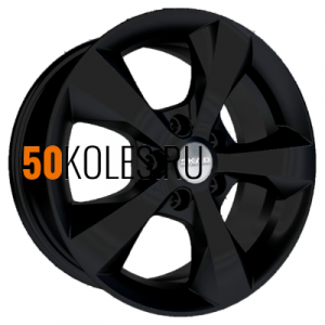 7x16/5x114.3 ET40 D67.1 Кельн (КЛ258) Черный бархат СКАД