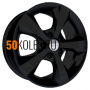 7x16/5x114.3 ET40 D67.1 Кельн (КЛ258) Черный бархат СКАД