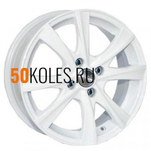 6x15/4x100 ET45 D60.1 Мальта (КЛ248) белый СКАД