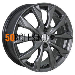 6x16/4x100 ET50 D60.1 Нагоя графит