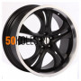 7.5x18/5x114.3 ET35 D60.1 Versailles Антрацит-алмаз СКАД