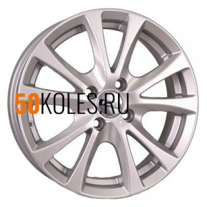 6x15/5x100 ET40 D57.1 509 Silver Neo