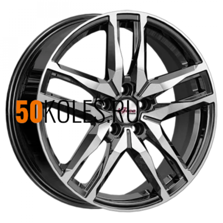6,5x18/5x114,3 ET35 D67,1 Бомбей (КС1075) Блэк Джек iFree