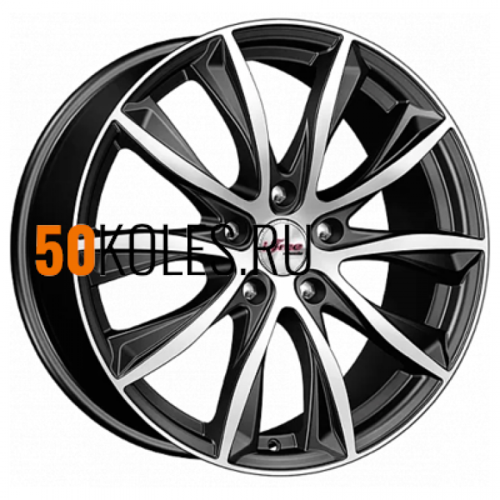 7.5x18/5x108 ET47 D60.1 Каzантип (КС684М) Блэк Джек iFree